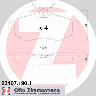 Купить Otto Zimmermann 23407.190.1 по низкой цене в Украине!