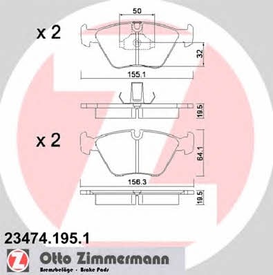Купить Otto Zimmermann 23474.195.1 по низкой цене в Украине!