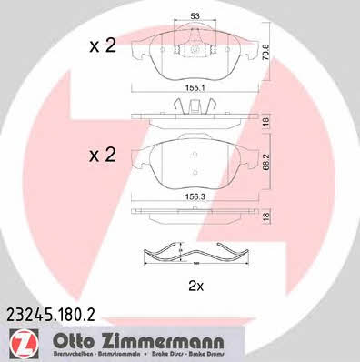 Купить Otto Zimmermann 23245.180.2 по низкой цене в Украине!