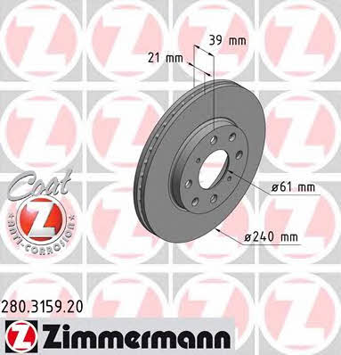 Купить Otto Zimmermann 280.3159.20 по низкой цене в Украине!