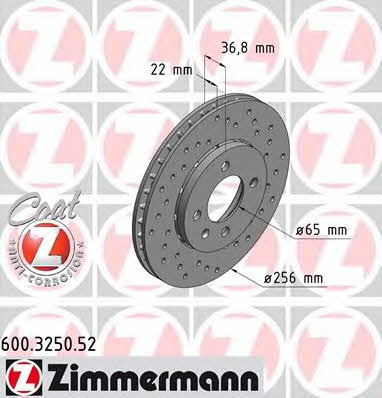 Купить Otto Zimmermann 600.3250.52 по низкой цене в Украине!