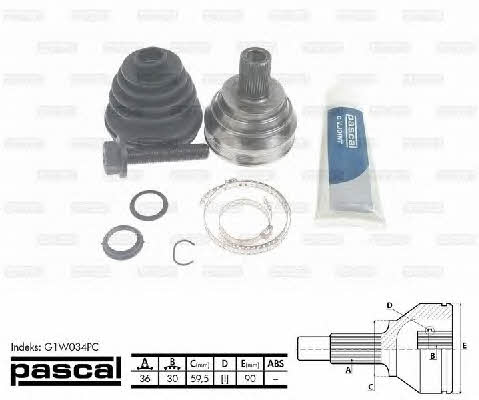 Купити Pascal G1W034PC за низькою ціною в Україні!