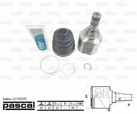 Купити Pascal G71003PC за низькою ціною в Україні!