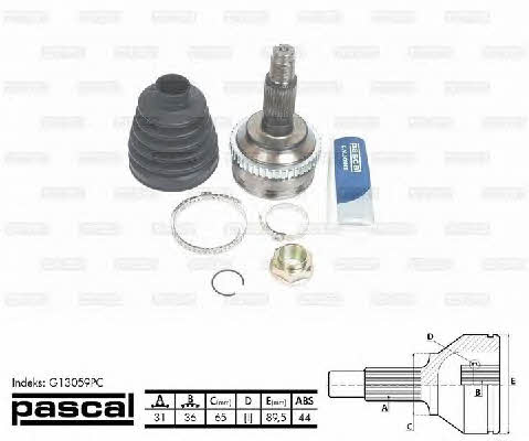 Купити Pascal G13059PC за низькою ціною в Україні!