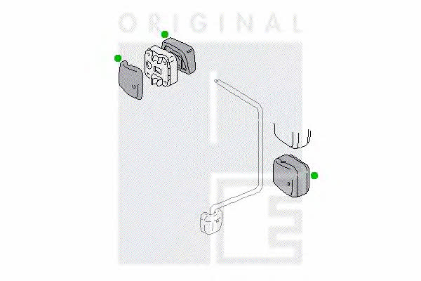 PE Automotive 2141-01558-0456-01 Дзеркало зовнішнє заднього виду 214101558045601: Приваблива ціна - Купити в Україні на EXIST.UA!