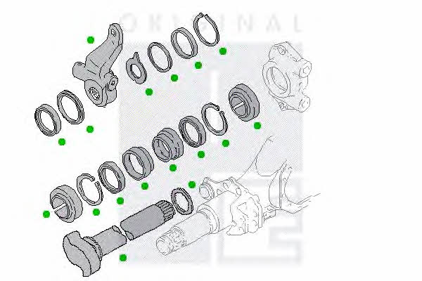231301390025101 PE Automotive Тормозной вал