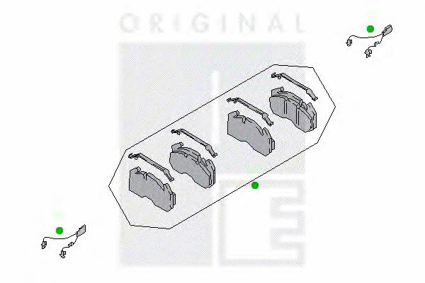 PE Automotive 2311-11880-0416-02 Колодки гальмівні, комплект 231111880041602: Купити в Україні - Добра ціна на EXIST.UA!