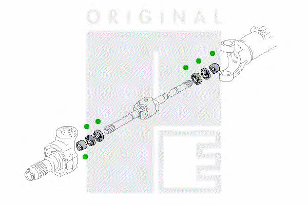 PE Automotive 2311-11934-0276-01 Вал привідний 231111934027601: Купити в Україні - Добра ціна на EXIST.UA!