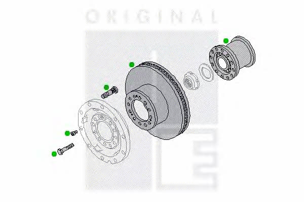 PE Automotive 2313-08673-0272-02 Маточина колеса задня 231308673027202: Купити в Україні - Добра ціна на EXIST.UA!