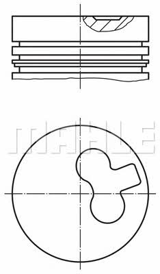 Mahle/Perfect circle 56 03158 L Поршень 5603158L: Купити в Україні - Добра ціна на EXIST.UA!