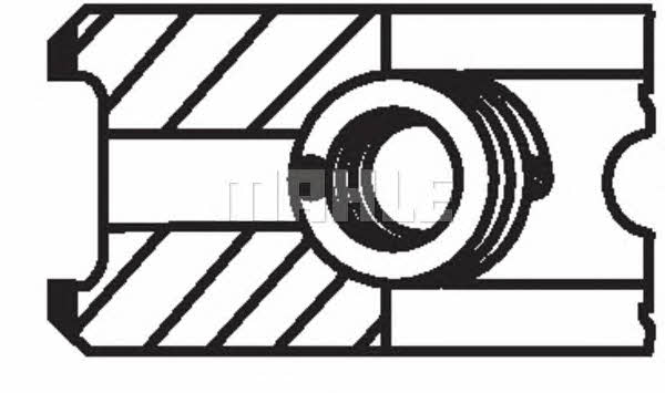 Mahle/Perfect circle 40 43470 0 Кільця поршневі, комплект 40434700: Купити в Україні - Добра ціна на EXIST.UA!