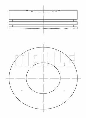 Mahle/Perfect circle 56 14568 0 Поршень 56145680: Купити в Україні - Добра ціна на EXIST.UA!