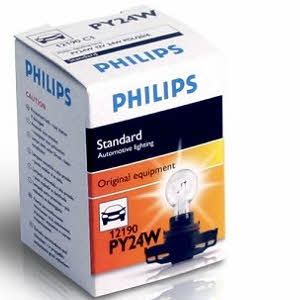 Philips 12190NAC1 Лампа розжарювання жовта PY24W 12V 24W 12190NAC1: Купити в Україні - Добра ціна на EXIST.UA!