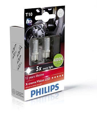 Philips 249304000KX2 Лампа світлодіодна Philips X-Treme Vision LED T10 24V W2,1x9,5d 249304000KX2: Купити в Україні - Добра ціна на EXIST.UA!