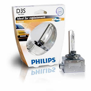 Лампа ксеноновая Philips D3S 42V 35W Philips 42403VIS1