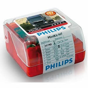 Philips 55555SKMDKM Набір запасних ламп Philips Mini Kit H7 24V 55555SKMDKM: Купити в Україні - Добра ціна на EXIST.UA!