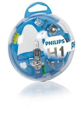  55717EBKM Набір запасних ламп Philips Essential Box H1 12V 55717EBKM: Купити в Україні - Добра ціна на EXIST.UA!