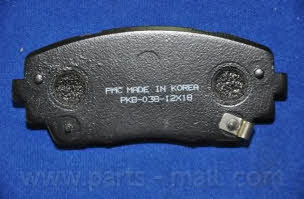 PMC PKB-038 Гальмівні колодки, комплект PKB038: Купити в Україні - Добра ціна на EXIST.UA!