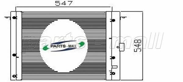 PMC PXNC7-001 Радіатор кондиціонера (Конденсатор) PXNC7001: Купити в Україні - Добра ціна на EXIST.UA!