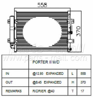 PMC PXNCA-112 Радіатор кондиціонера (Конденсатор) PXNCA112: Купити в Україні - Добра ціна на EXIST.UA!