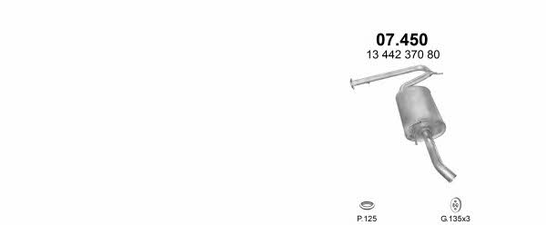 POLMO01176 Polmostrow Система выпуска отработаных газов