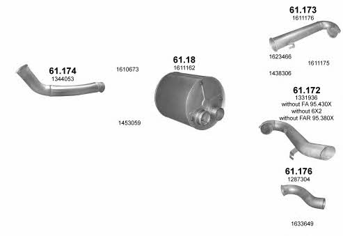 Polmostrow POLMO08475 Система випуску відпрацьованих газів POLMO08475: Купити в Україні - Добра ціна на EXIST.UA! POLMO08475 Polmostrow Система випуску відпрацьованих газів