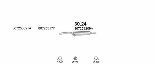 POLMO10494 Polmostrow Система выпуска отработаных газов