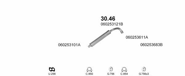 POLMO10762 Polmostrow Система выпуска отработаных газов