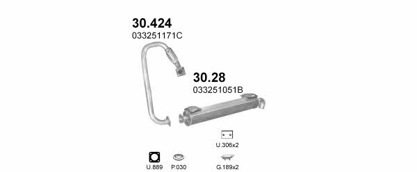 Polmostrow POLMO11133 Система выпуска отработаных газов POLMO11133: Купить в Украине - Отличная цена на EXIST.UA! POLMO11133 Polmostrow Система выпуска отработаных газов