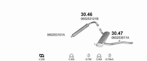 Polmostrow POLMO10761 Система выпуска отработаных газов POLMO10761: Купить в Украине - Отличная цена на EXIST.UA! POLMO10761 Polmostrow Система выпуска отработаных газов