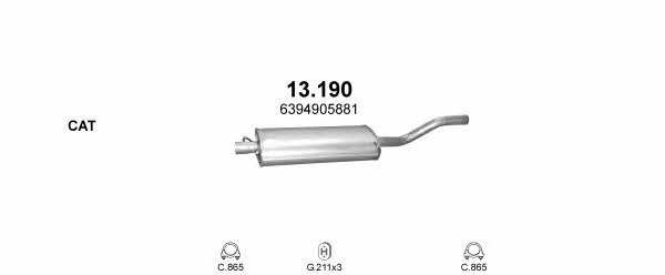 Polmostrow POLMO99192 Система выпуска отработаных газов POLMO99192: Купить в Украине - Отличная цена на EXIST.UA! POLMO99192 Polmostrow Система выпуска отработаных газов