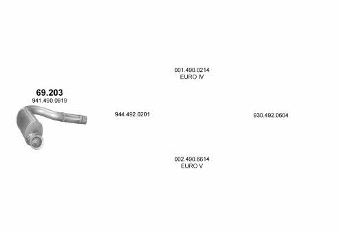 POLMO05288 Polmostrow Система выпуска отработаных газов