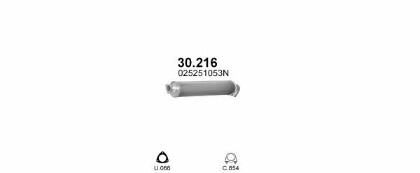 POLMO11101 Polmostrow Система выпуска отработаных газов