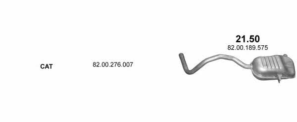 Polmostrow POLMO05603 Система выпуска отработаных газов POLMO05603: Купить в Украине - Отличная цена на EXIST.UA! POLMO05603 Polmostrow Система выпуска отработаных газов