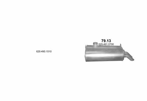 Polmostrow POLMO07477 Система выпуска отработаных газов POLMO07477: Купить в Украине - Отличная цена на EXIST.UA! POLMO07477 Polmostrow Система выпуска отработаных газов