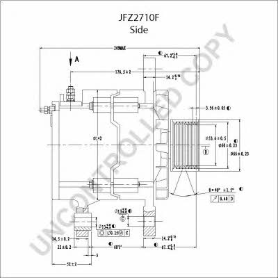 Генератор Prestolite electric JFZ2710F