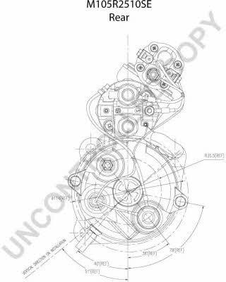 Стартер Prestolite electric M105R2510SE