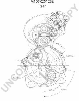 Стартер Prestolite electric M105R2512SE
