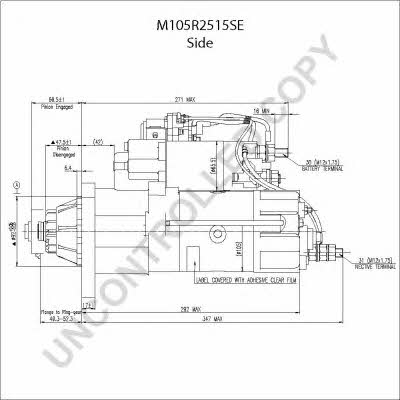 Купить Prestolite electric M105R2515SE по низкой цене в Украине!