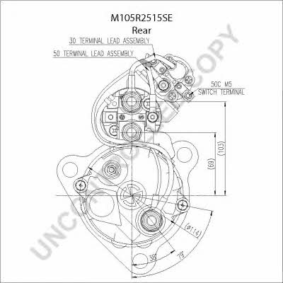 Стартер Prestolite electric M105R2515SE