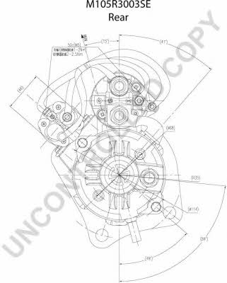 Стартер Prestolite electric M105R3003SE
