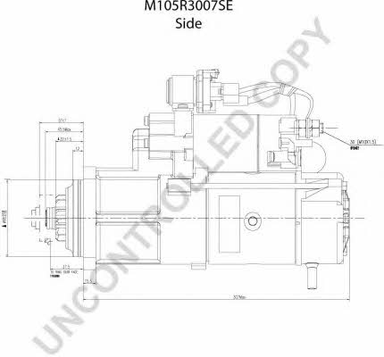 Стартер Prestolite electric M105R3007SE