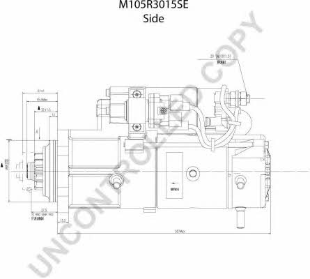 Стартер Prestolite electric M105R3015SE