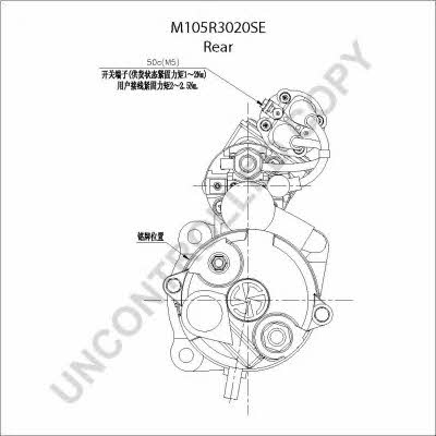 Стартер Prestolite electric M105R3020SE