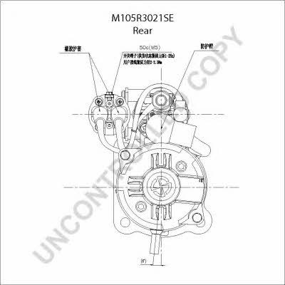 Стартер Prestolite electric M105R3021SE