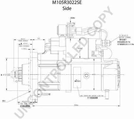 Стартер Prestolite electric M105R3022SE