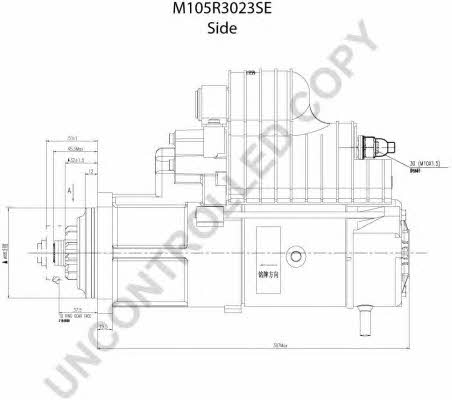 Стартер Prestolite electric M105R3023SE