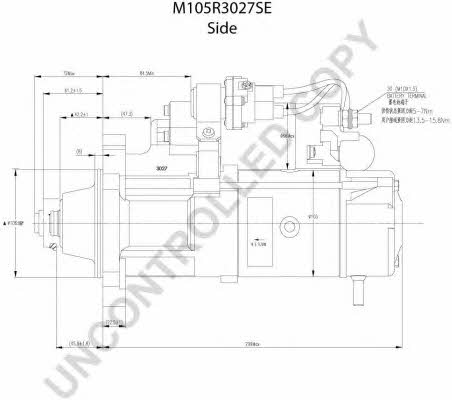 Стартер Prestolite electric M105R3027SE