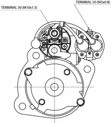 Стартер Prestolite electric M93R3007SE