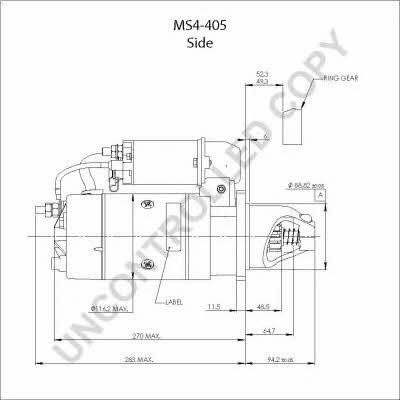 Стартер Prestolite electric MS4-405